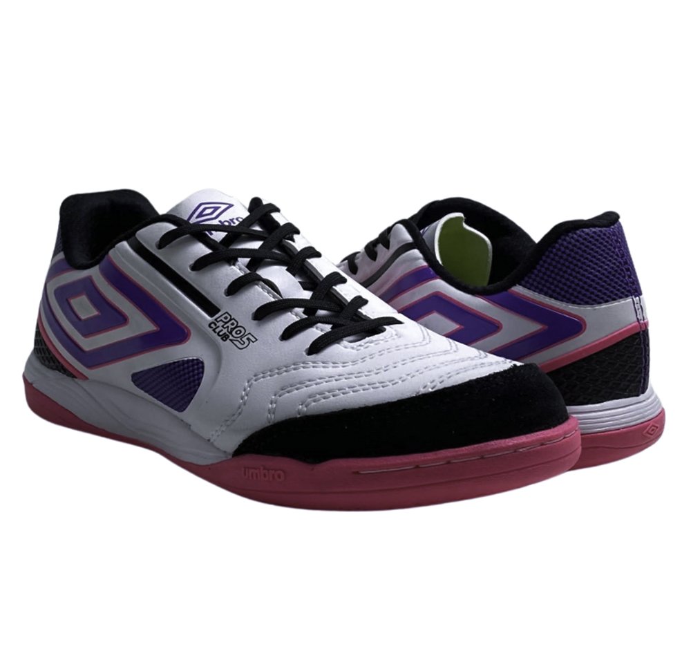 UMBRO TENIS FUTSAL MASC BUMP CLUB Branco/Preto 5