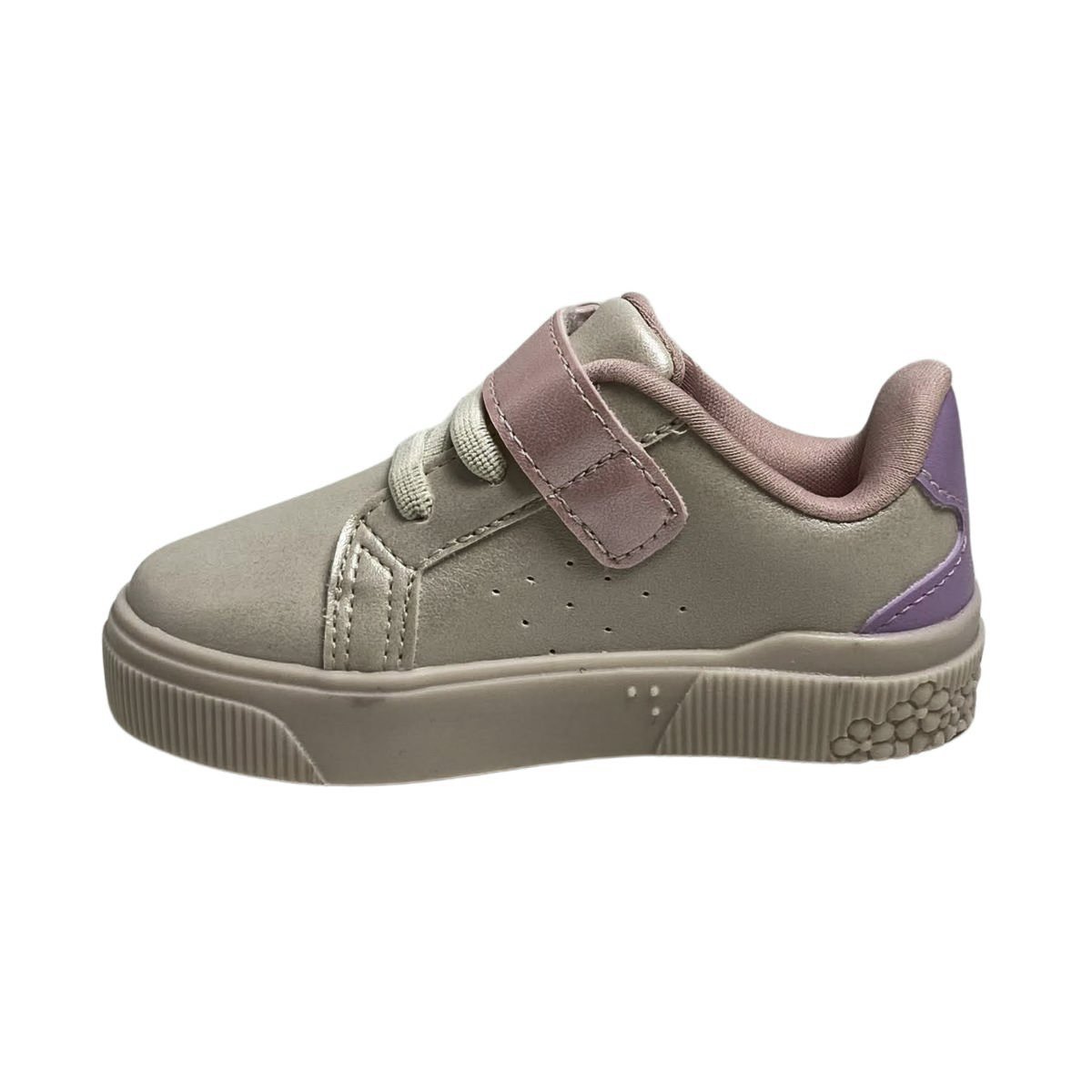 Tênis Pampili Infantil Menina 721054000e Nude Dourado/Rosa 3