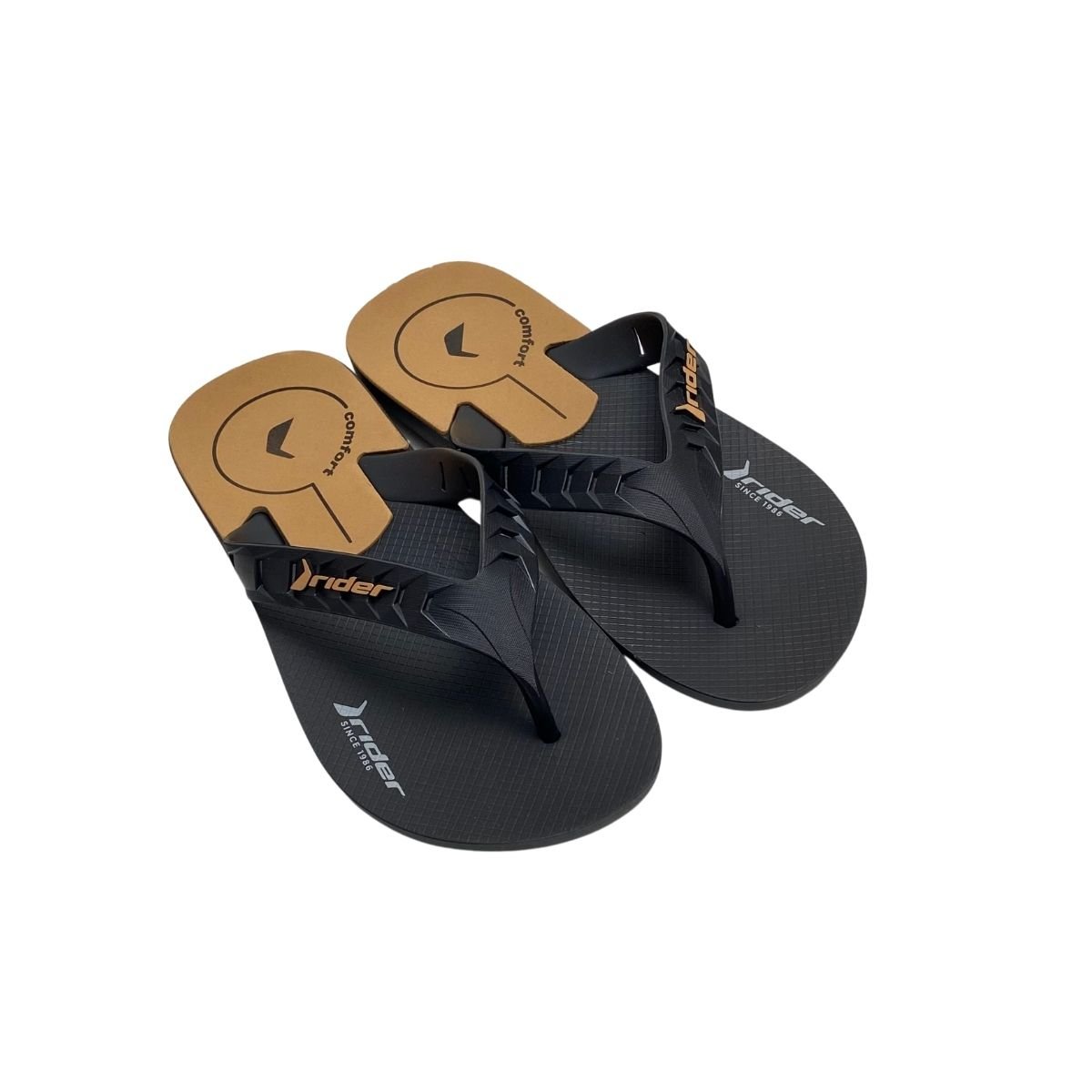 Chinelo Rider Masculino 12624 Preto Preto 4