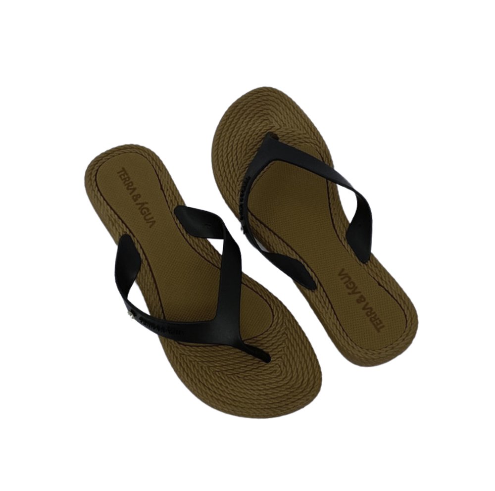 TERRA E AGUA CHINELO FEM Preto 4