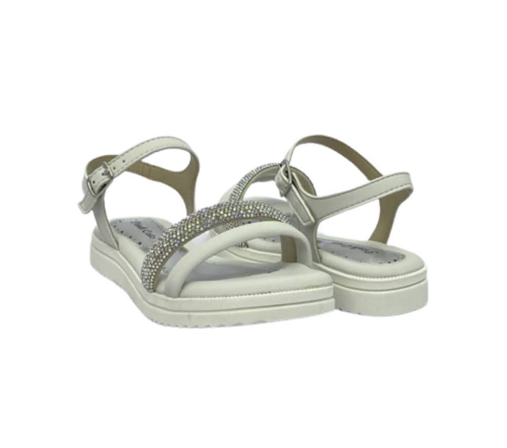 PINK CATS SANDALIA INF FEM Branco 4