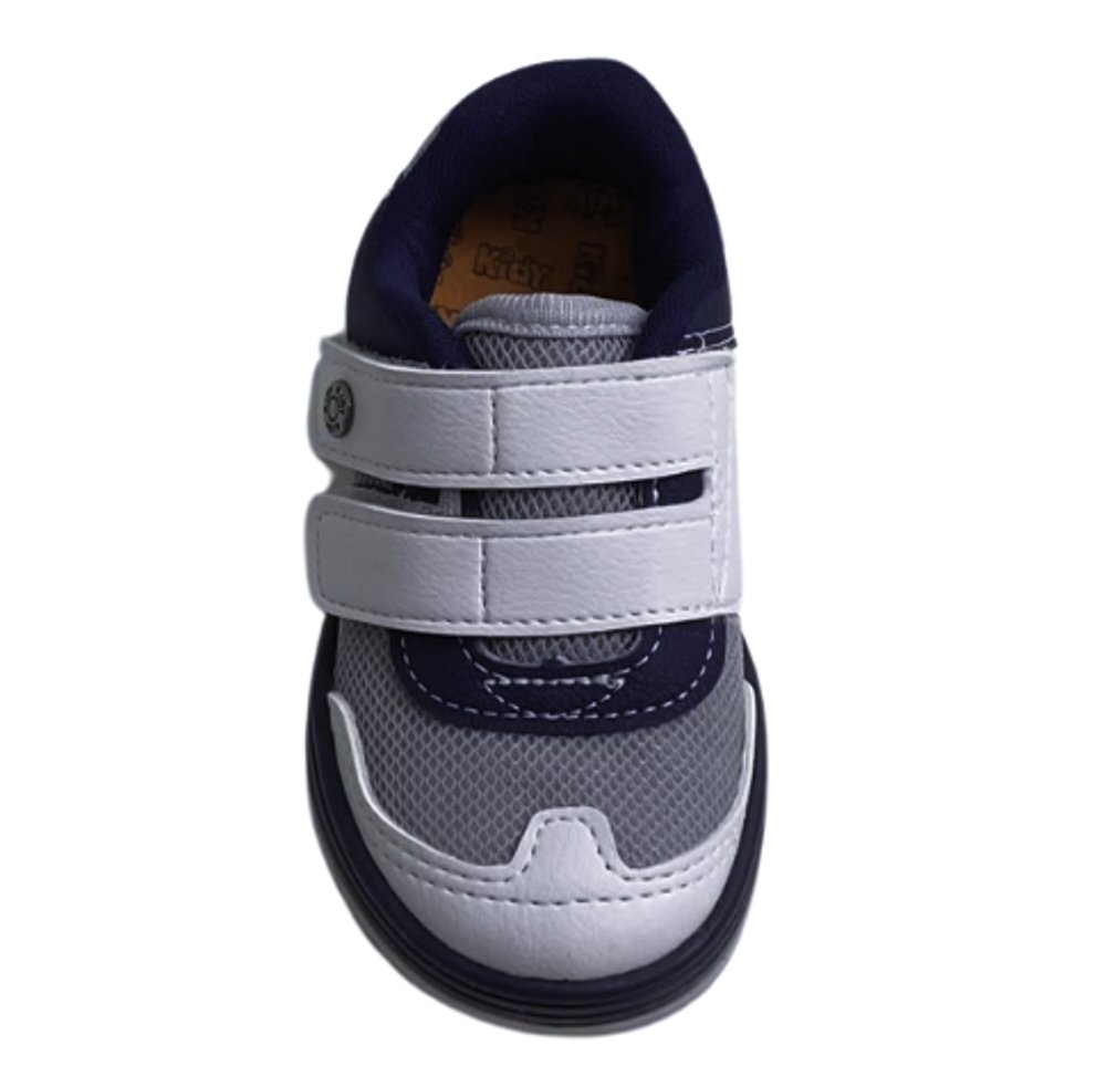 KIDY TENIS INFANTIL MASC Branco/Marinho 3