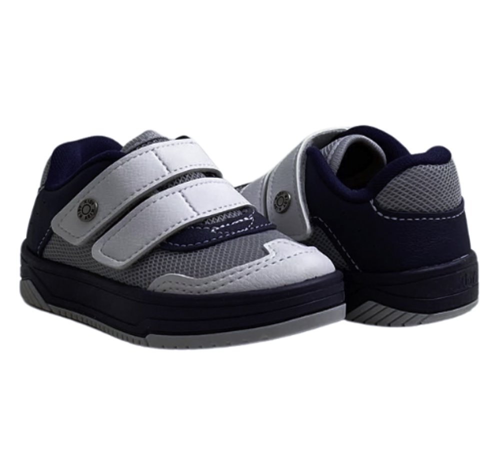 KIDY TENIS INFANTIL MASC Branco/Marinho 4