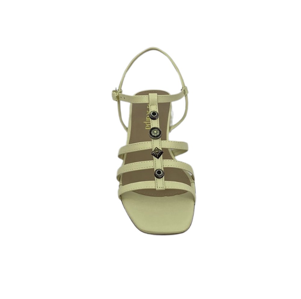 VIA SCARPA SANDALIA FEM Creme 3