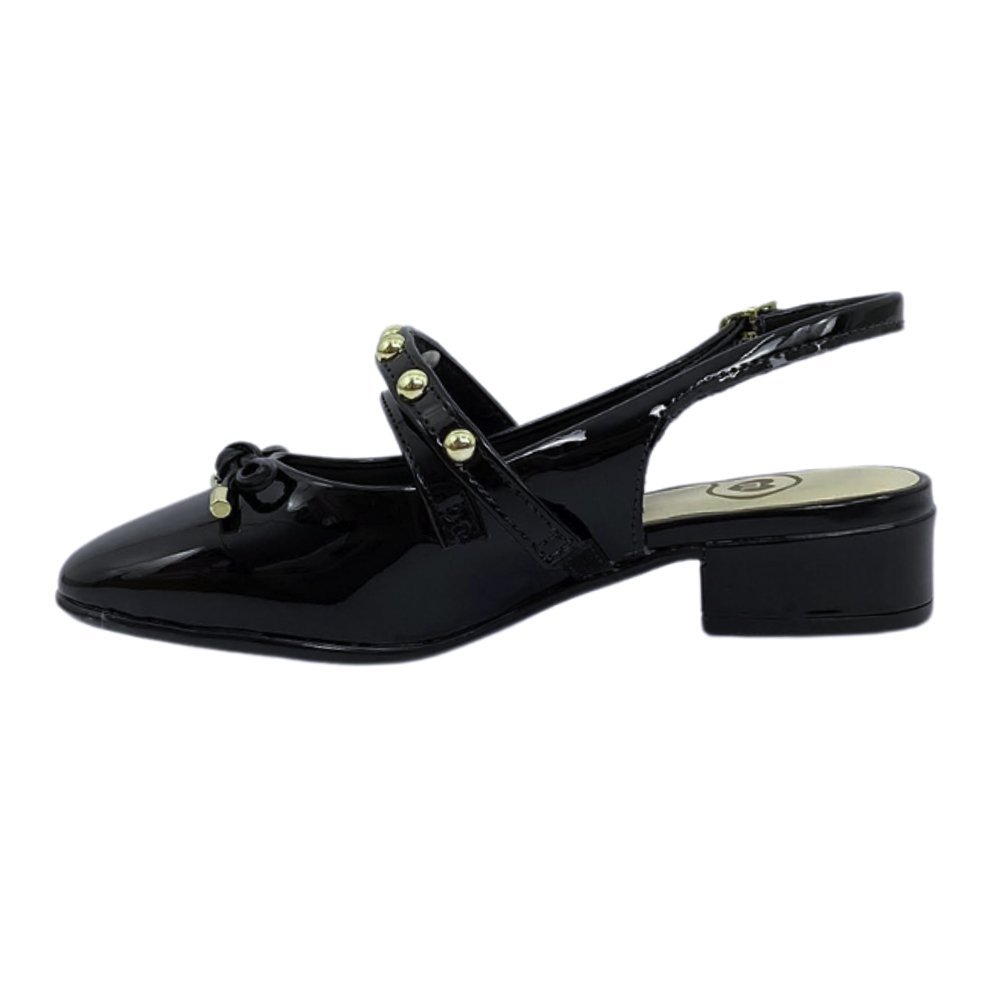 MOLEKINHA SAPATO INF FEM Preto 2