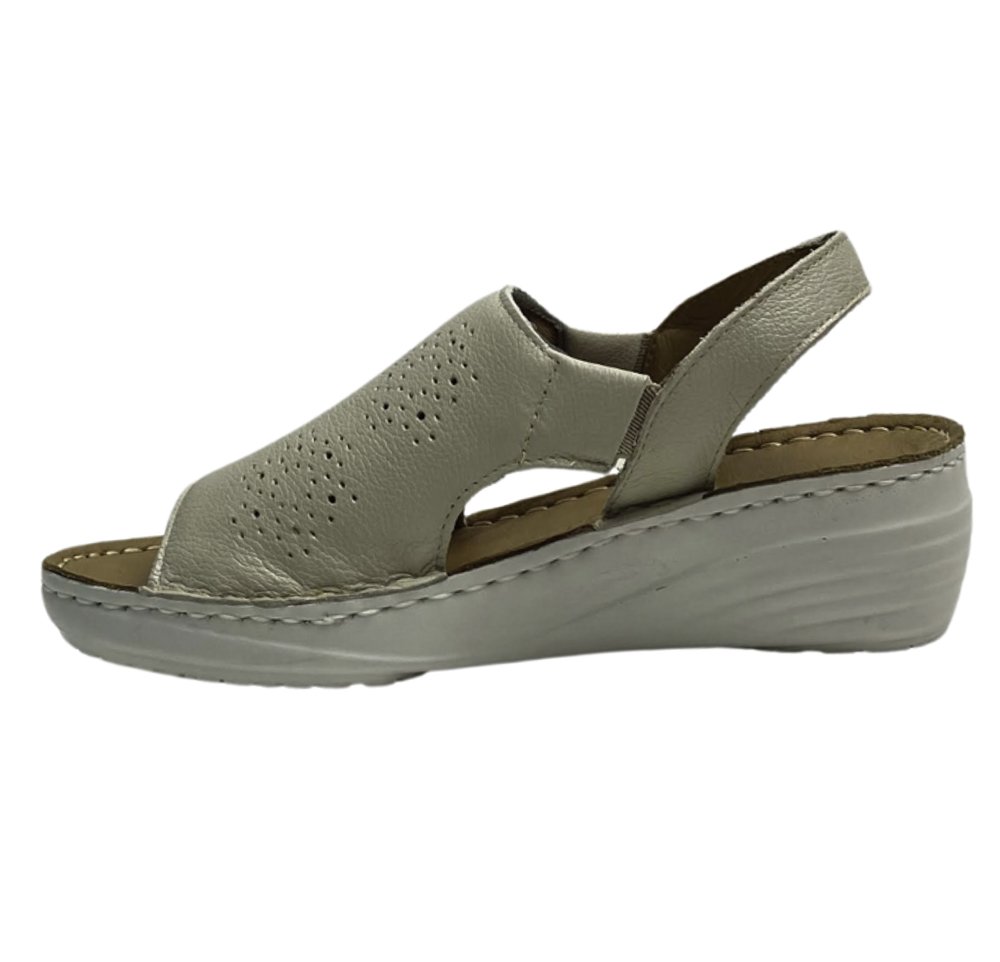 LEVECOMFORT SANDALIA FEM Creme 2