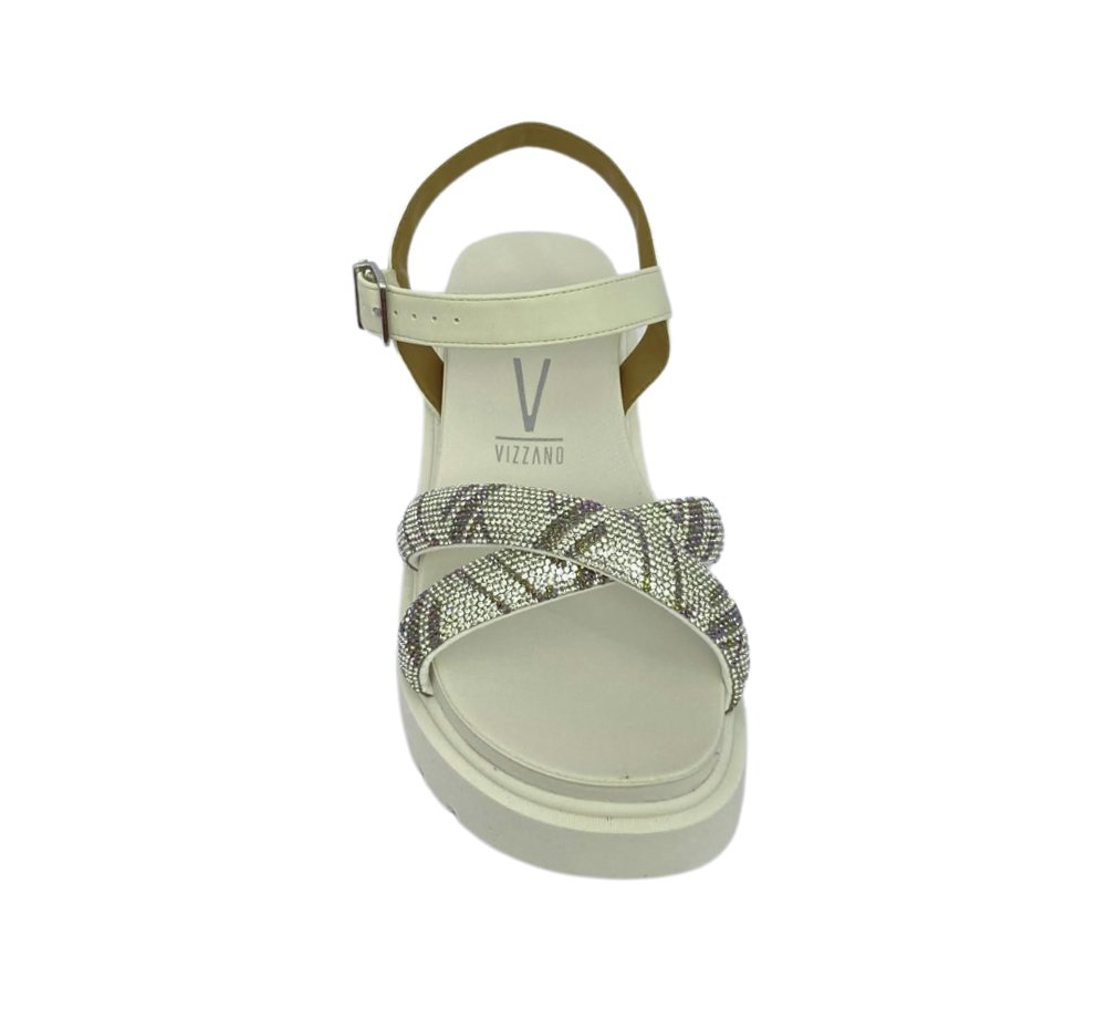 VIZZANO SANDALIA FEM Off White 3