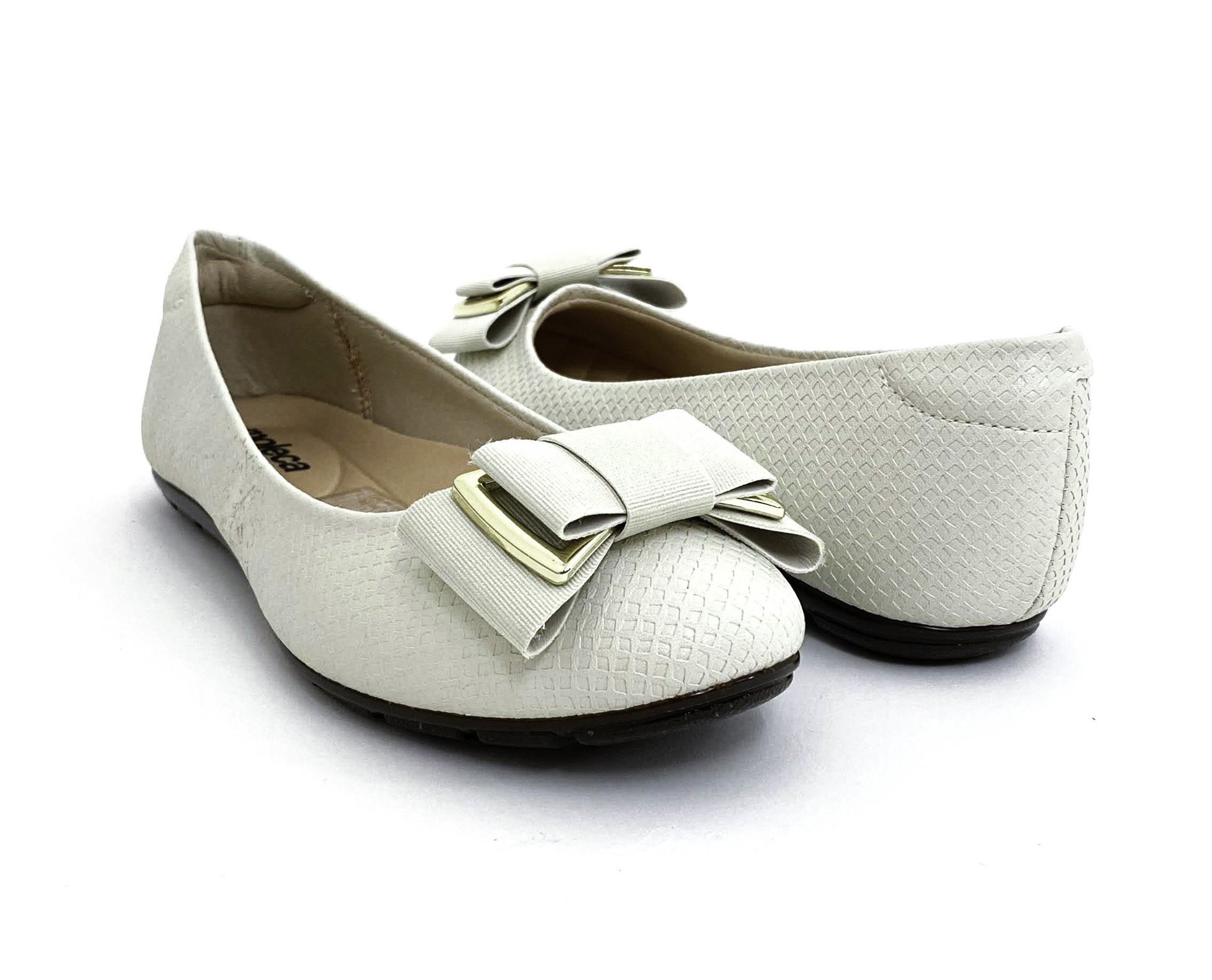 MOLECA SAPATILHA FEMININA Off White 3