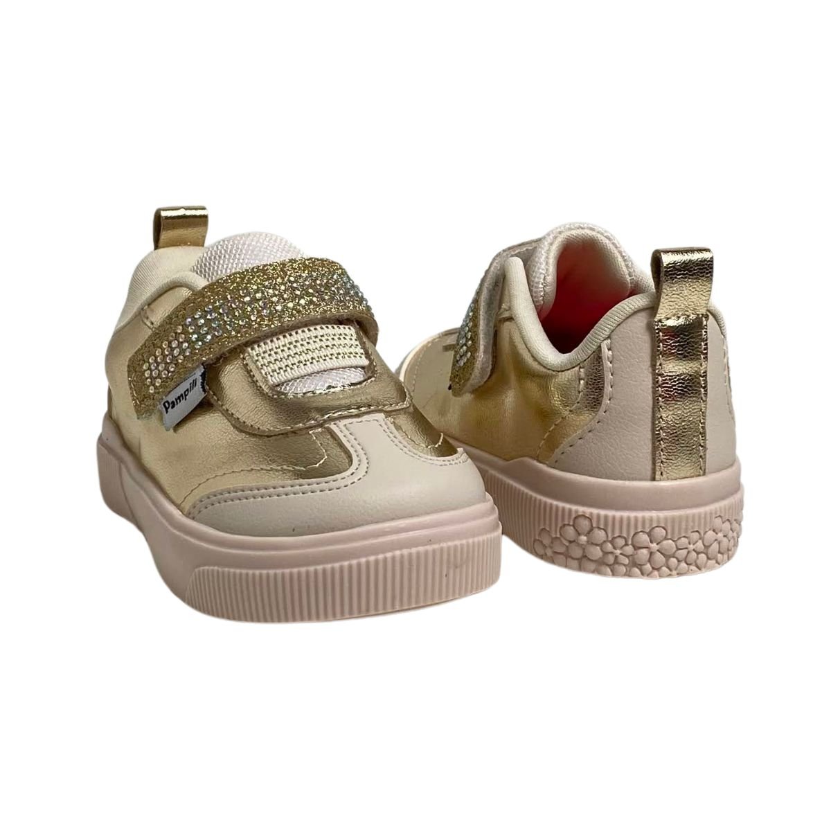 Tênis Pampili Infantil Menina 721049000 Dourado Dourado 5