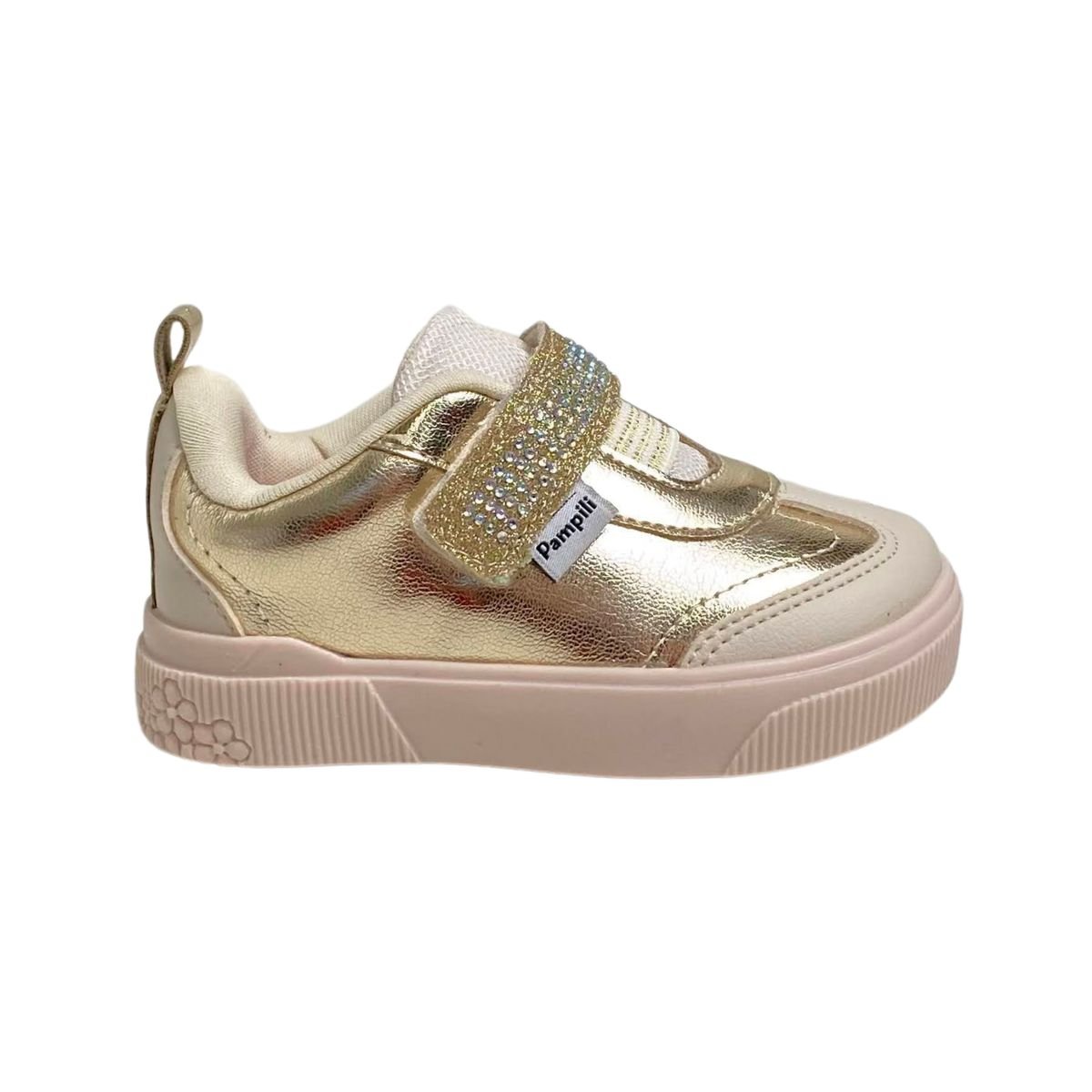 Tênis Pampili Infantil Menina 721049000 Dourado