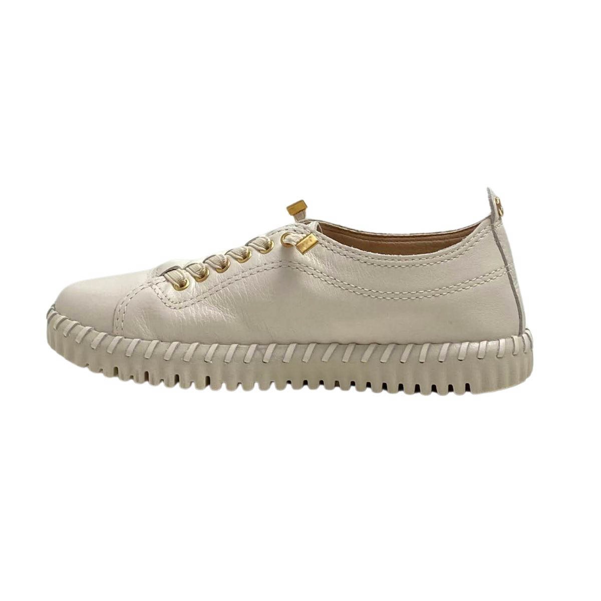 Tênis Bottero Feminino 374102 Marfim Bege 3