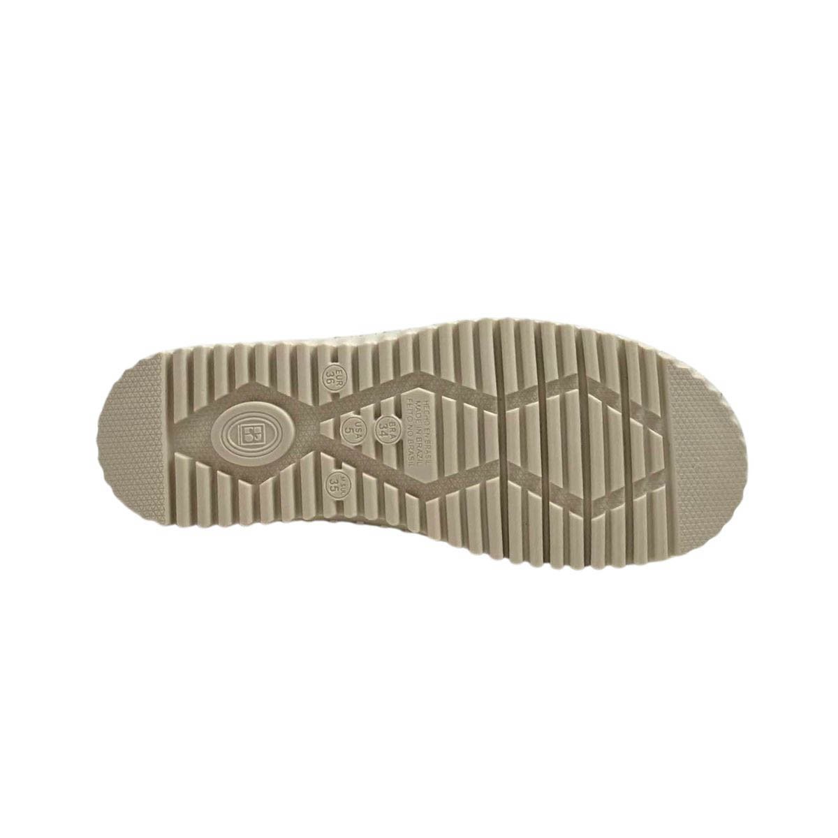 Tênis Bottero Feminino 374102 Marfim Bege 6