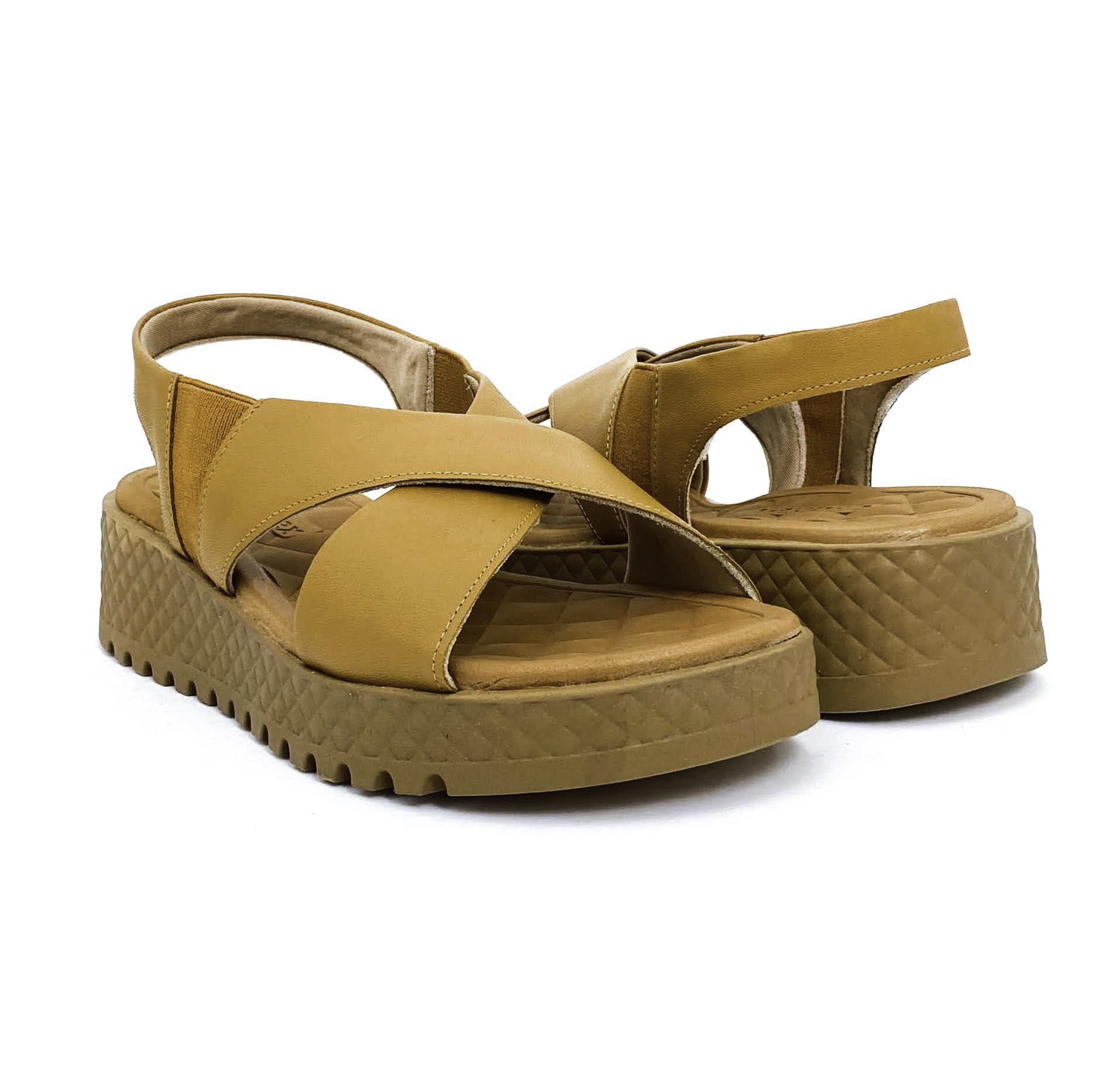 USAFLEX SANDALIA FEM Tan 4