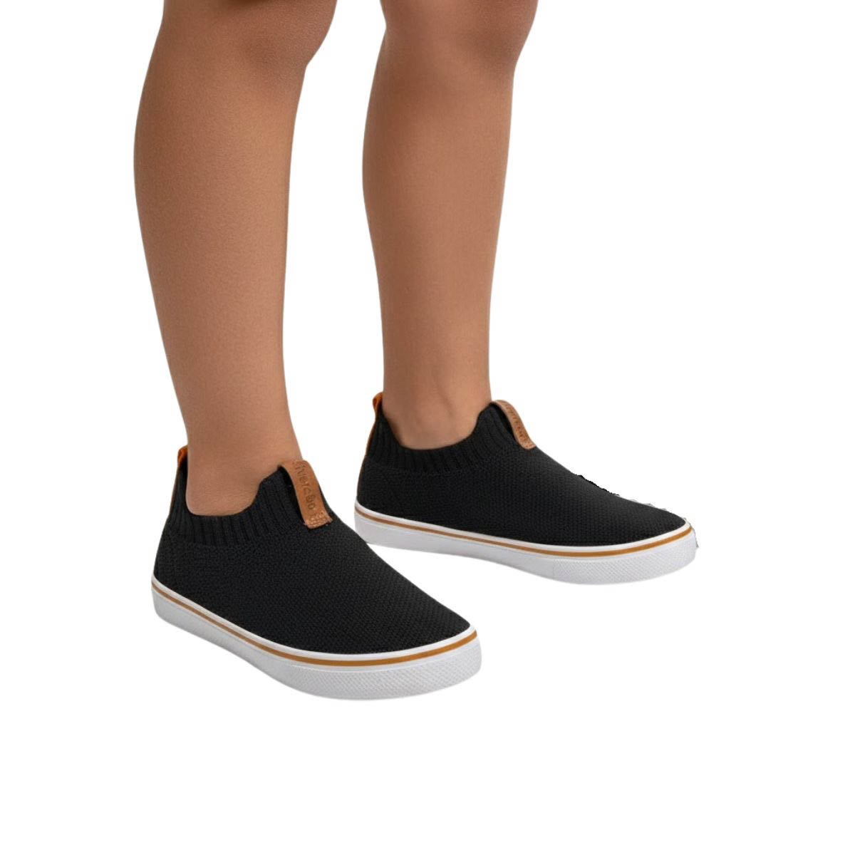 Tênis Diversão Infantil Menino DI2199 Preto Preto 2