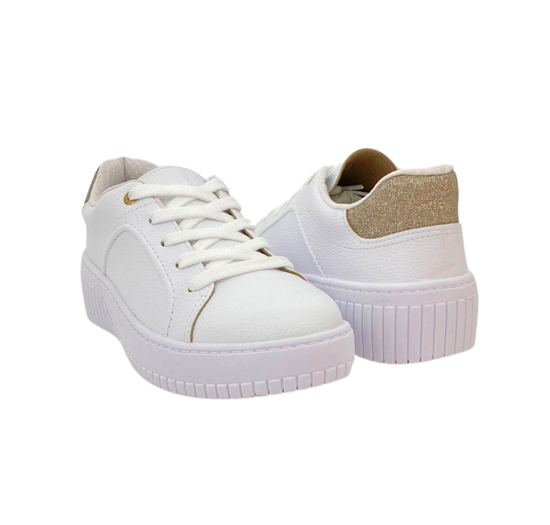 BEIRA RIO TENIS FEM Branco 4