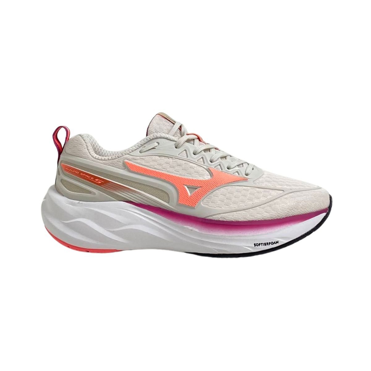 Tênis Mizuno Space 5 Feminino 101034034F  Creme