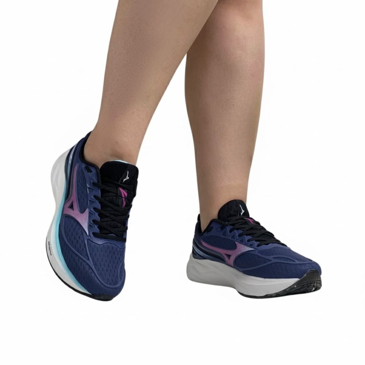 Tênis Mizuno Space 5 Feminino 101034034F Marinho Azul Marinho 2