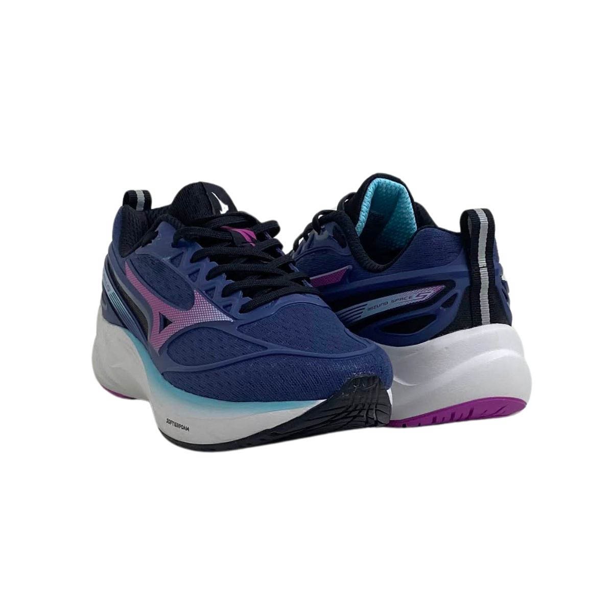Tênis Mizuno Space 5 Feminino 101034034F Marinho Azul Marinho 5