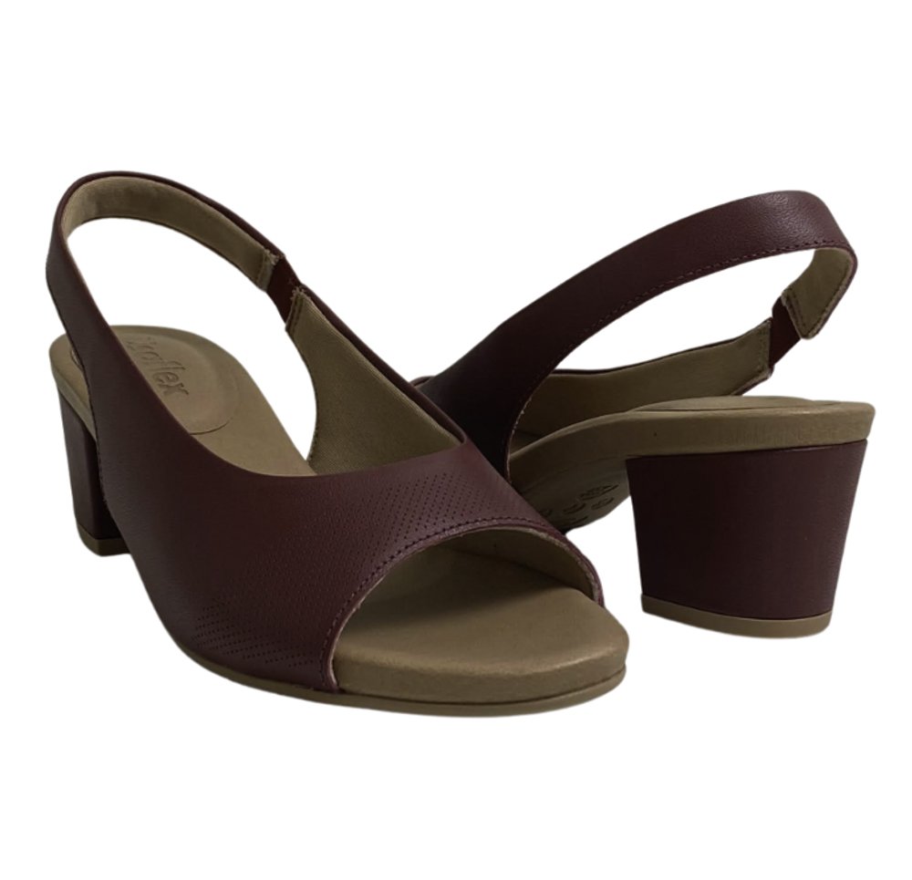 USAFLEX SANDALIA FEM Bordo 5