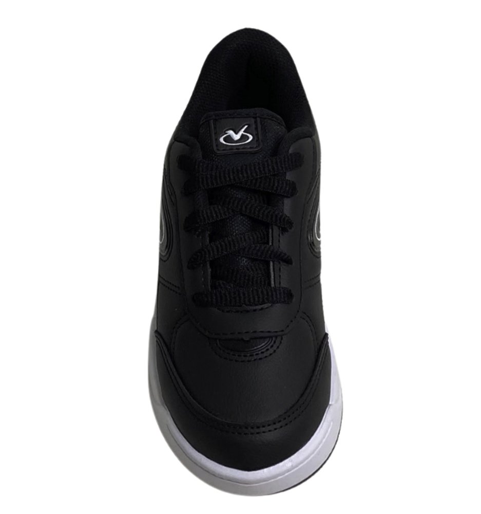 VIA VIP TENIS INF MASC Preto/Branco 3