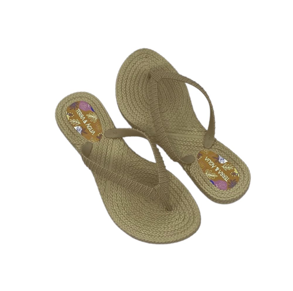 TERRA E AGUA CHINELO FEM Nude 4