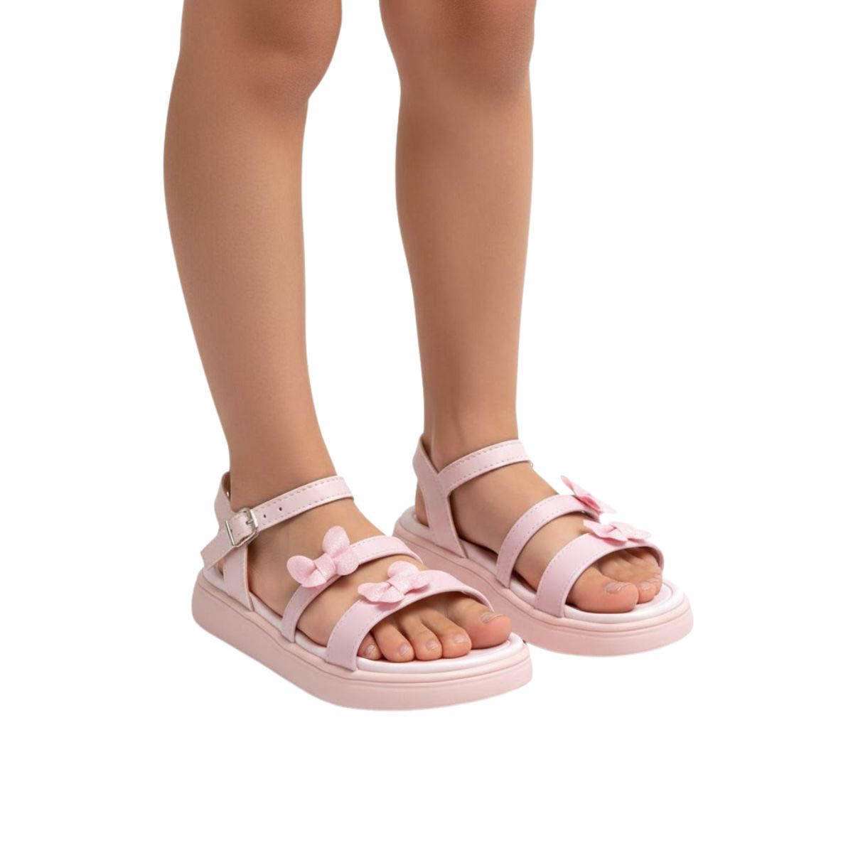 Sandália Mini Sua Cia Infantil Menina 705100720 Rosa Claro Rosa 2