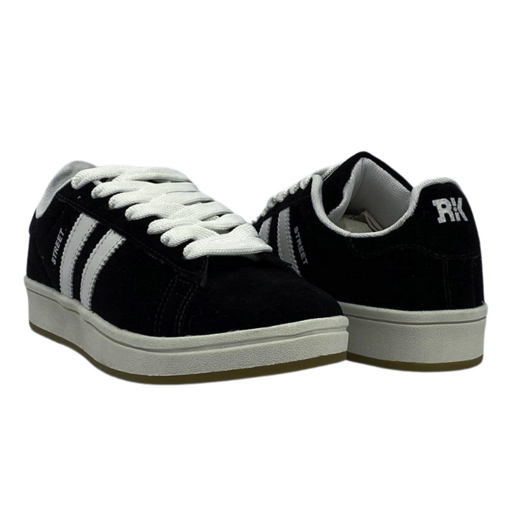 RKM TENIS MASC Preto/Branco 4