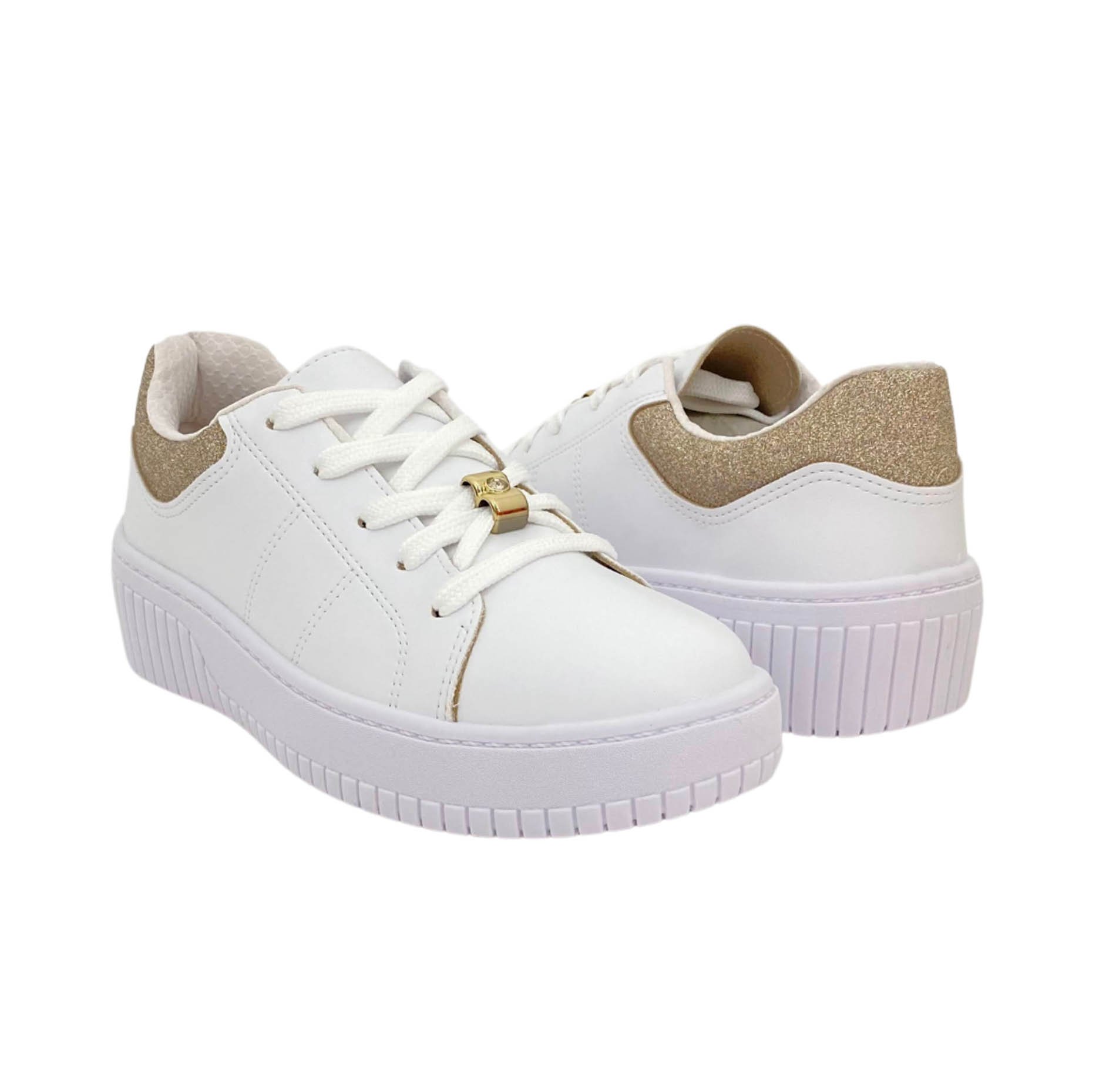 BEIRA RIO TENIS FEM Branco 4