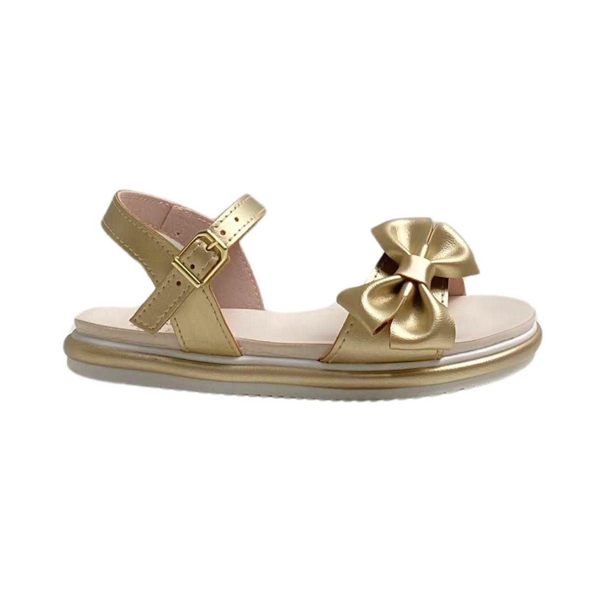 Sandália Mini Sua Cia Infantil Menina 704300727 Dourado