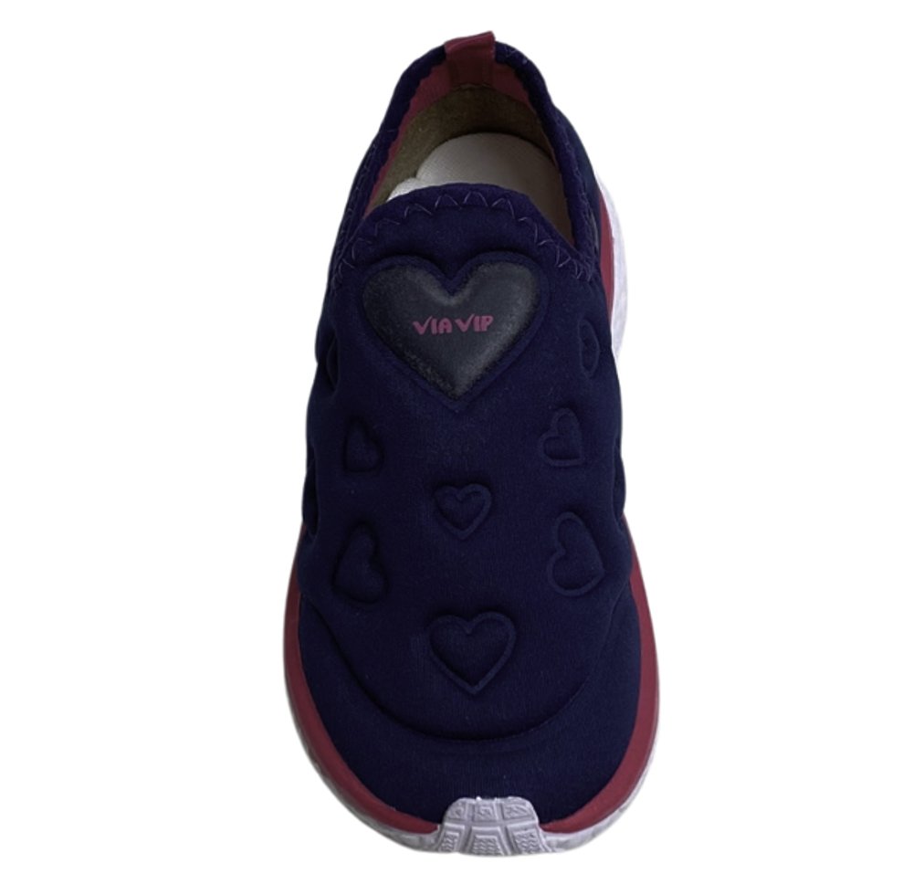 VIA VIP TENIS INF FEM Marinho/Pink 3
