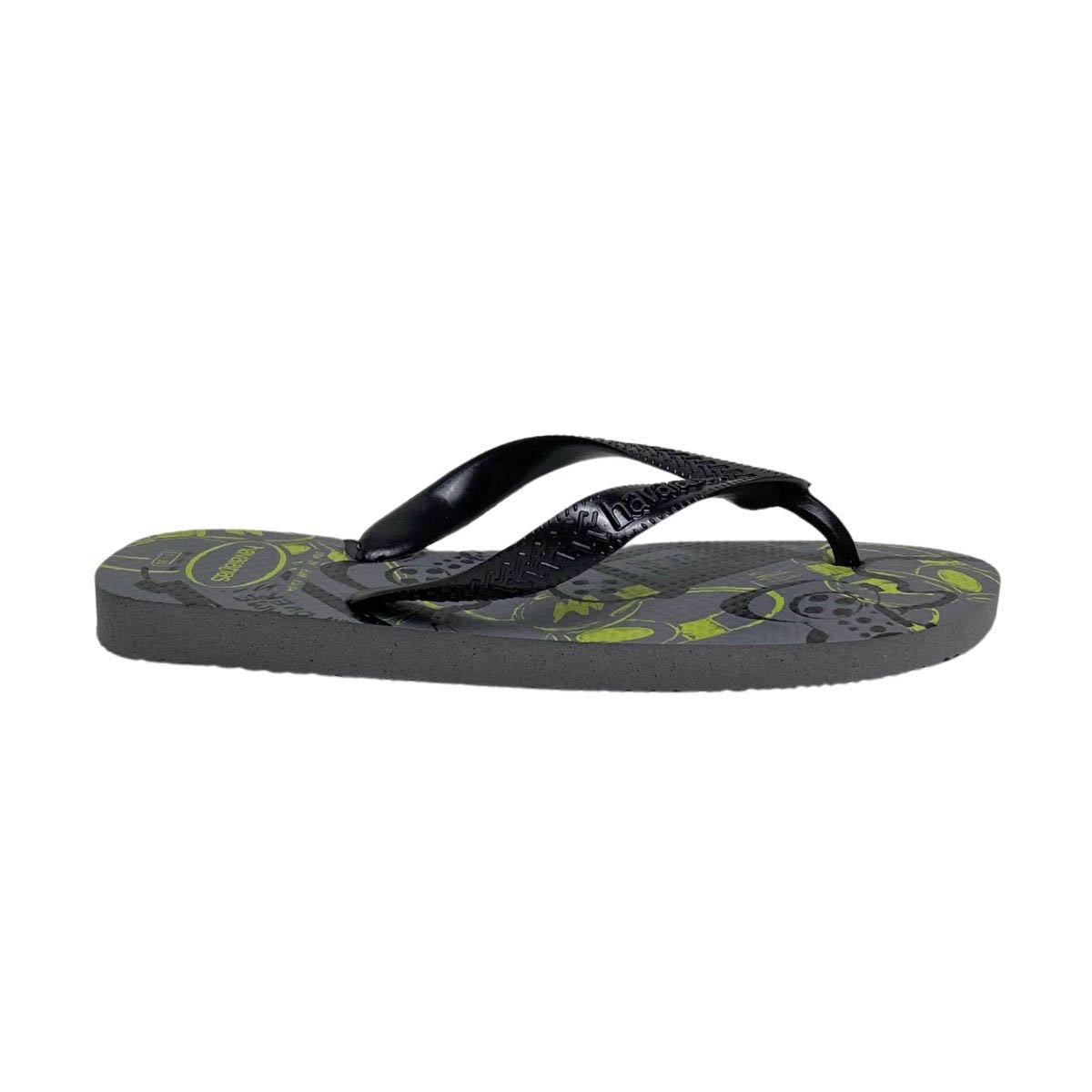 Chinelo Havaianas Infantil Menino 4127273 Cinza Escuro
