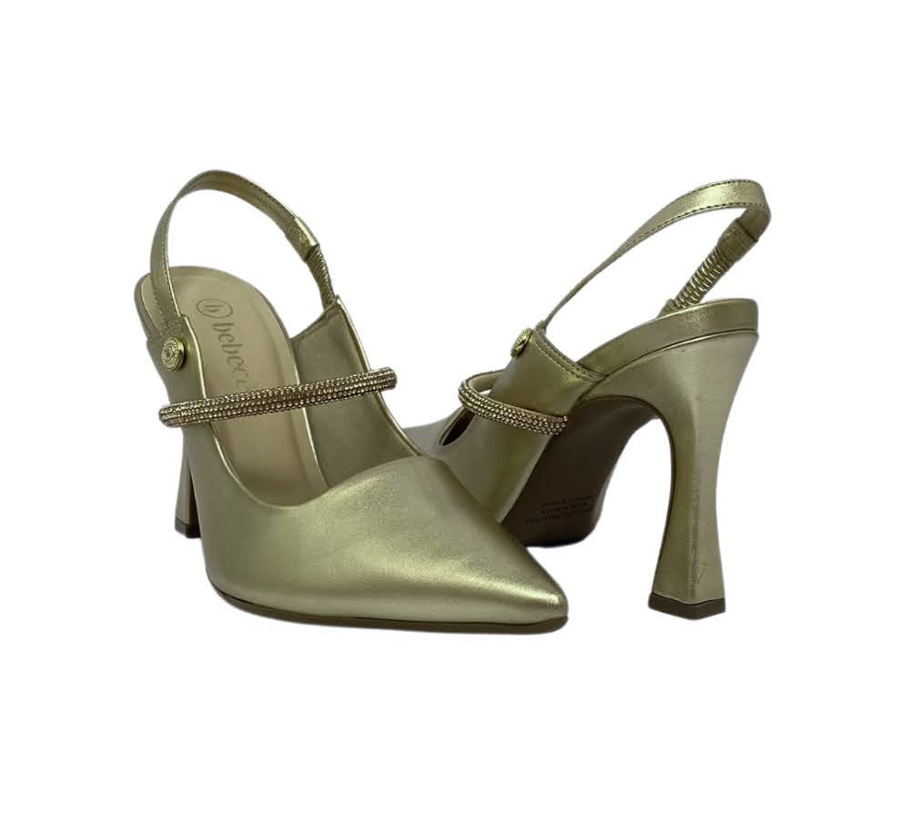BEBECE SCARPIN FEM Dourado 4