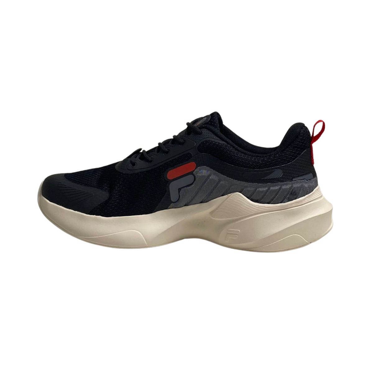 Tênis Esportivo Fila Masculino FO1TR00044 Preto Preto 3