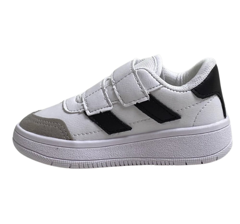 VIA VIP TENIS INF MASC Branco/Preto 2