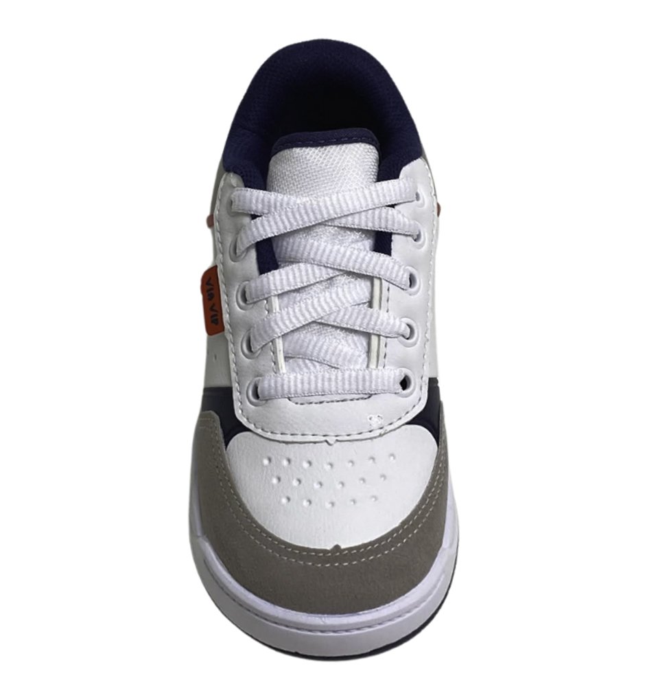 VIA VIP TENIS INF MASC Marinho/Branco 3