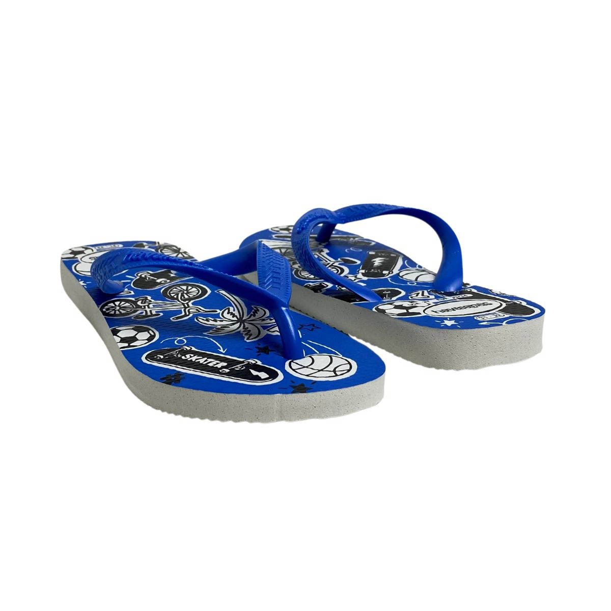Chinelo Havaianas Infantil Menino 4127273 Azul Azul 5