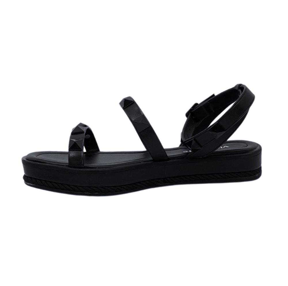 VIA MARTE SANDALIA FEM Preto 2