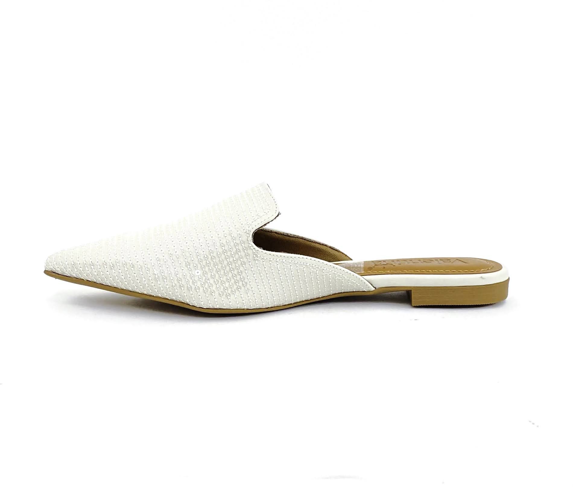 VALENTINA MULE FEM Off White 2