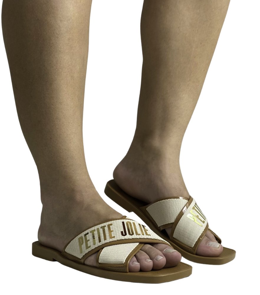 PETITE JOLIE RASTEIRA FEM Creme 2