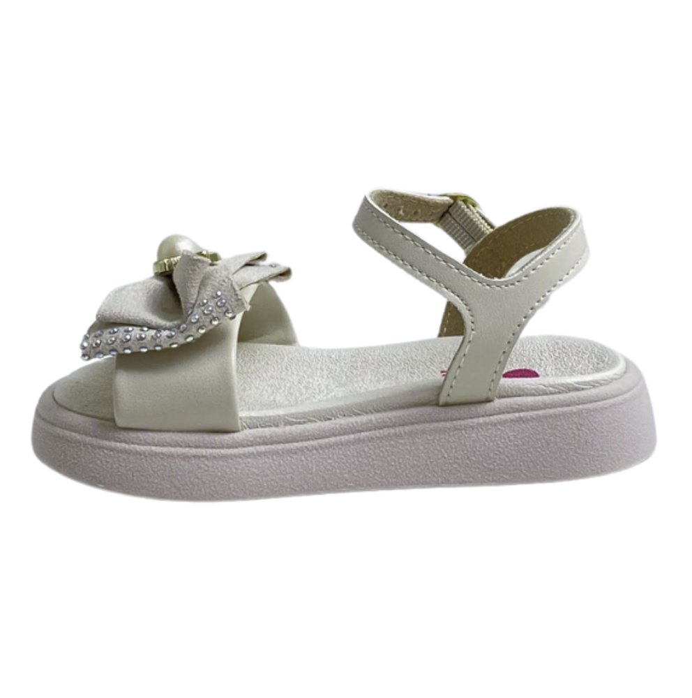 MOLEKINHA SANDALIA INF FEM Off White 2