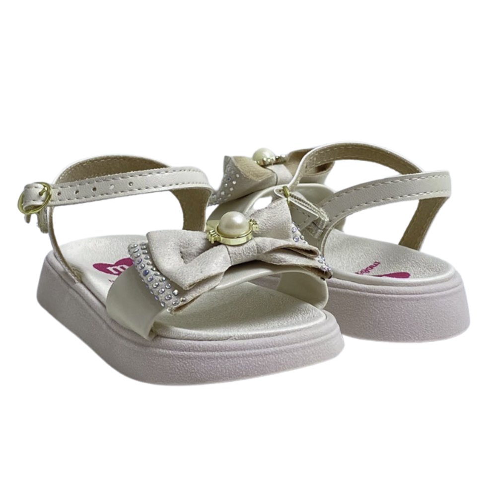 MOLEKINHA SANDALIA INF FEM Off White 4
