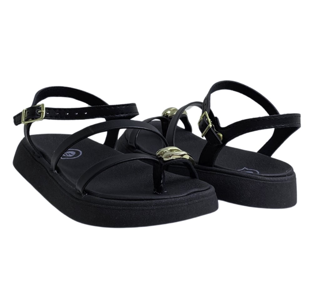 MOLEKINHA SANDALIA INF FEM Preto 4