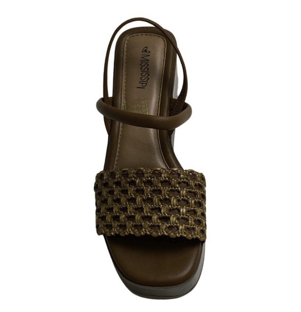 MISSISSIPI SANDALIA FEM Tabaco 3