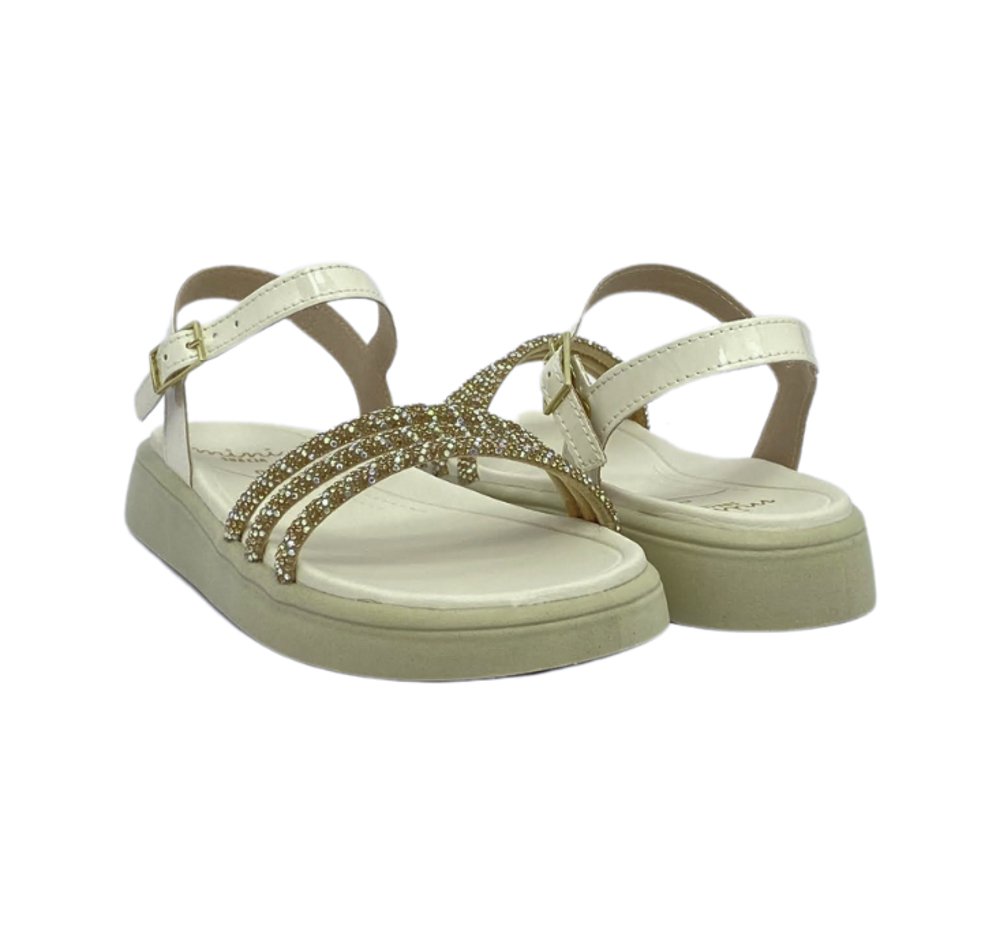 MINI SUA CIA SANDALIA INF FEM Perola 4