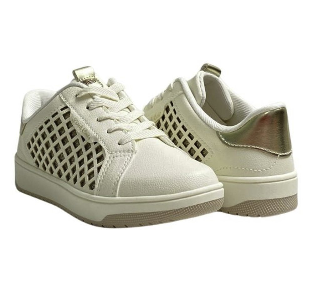 PINK CATS TENIS INF FEM Creme 3