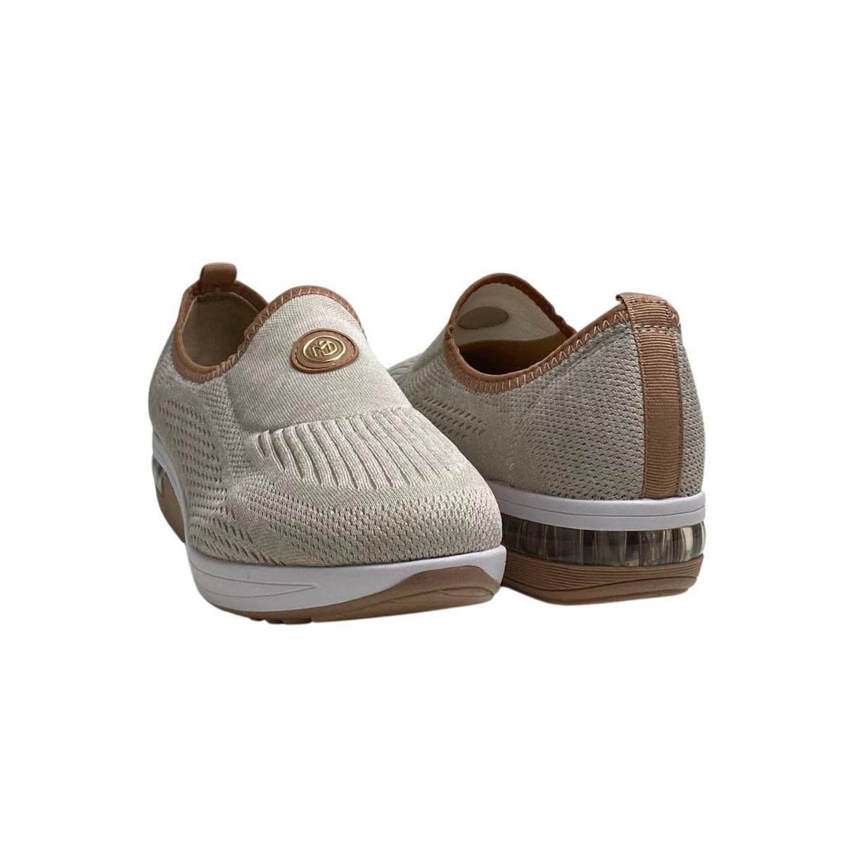 Tênis Modare Feminino 7320217 Bege Bege 5