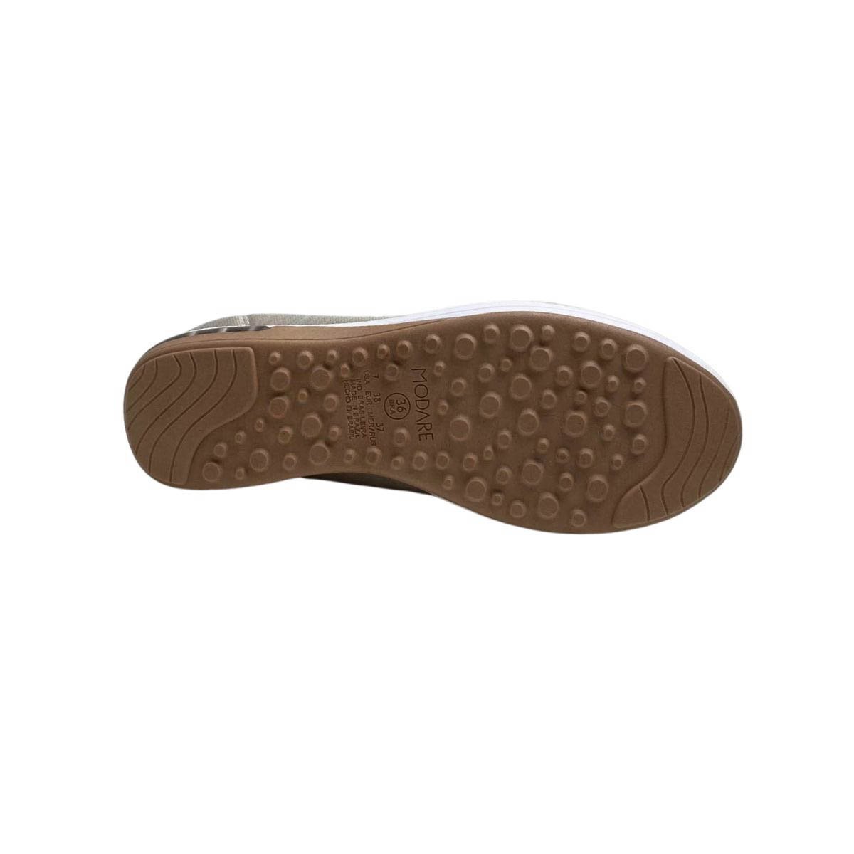 Tênis Modare Feminino 7320217 Bege Bege 6