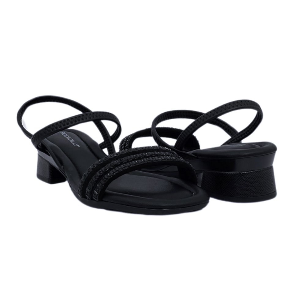 PICCADILLY SANDALIA FEM Preto 4
