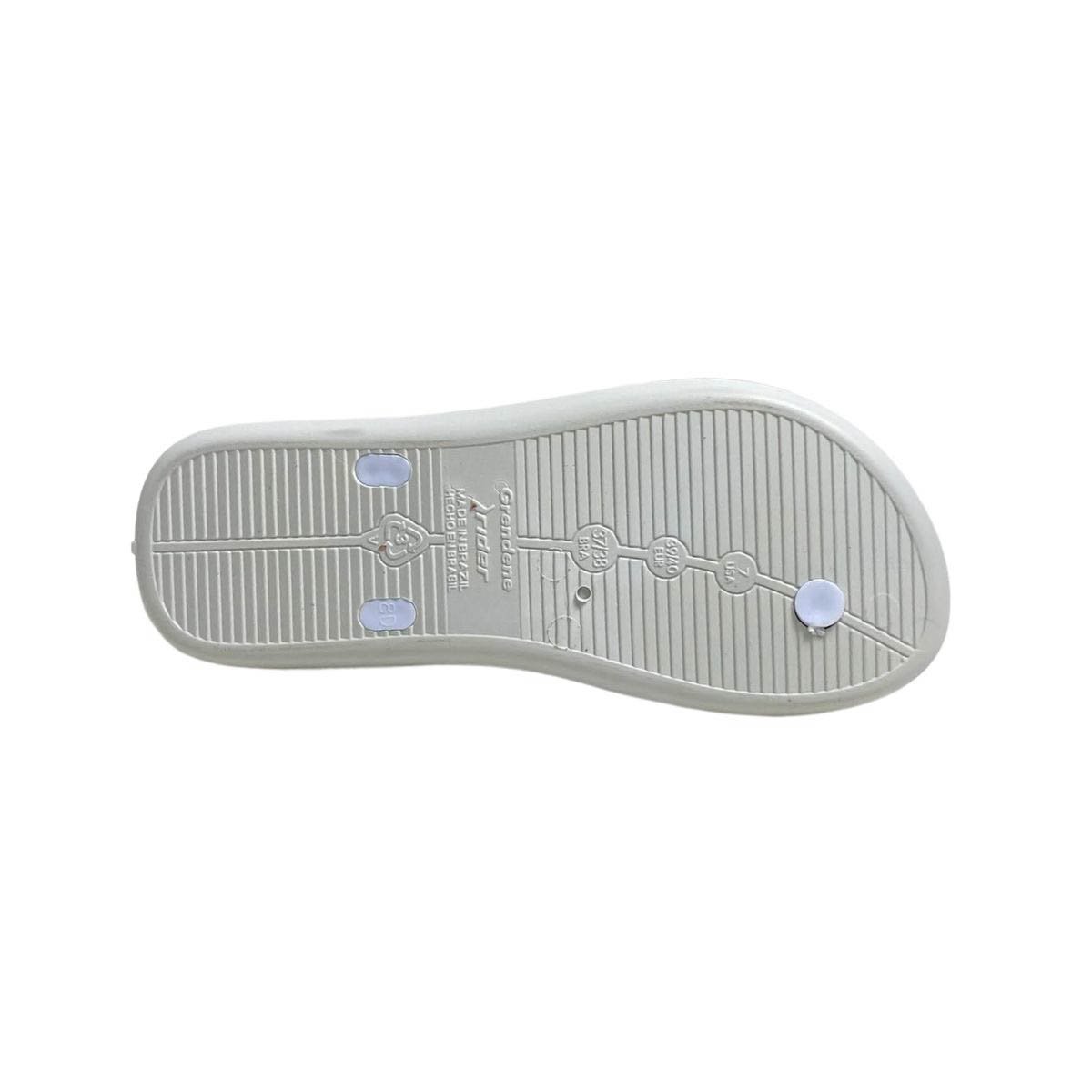Chinelo Rider Masculino 11573 Branco Branco 6