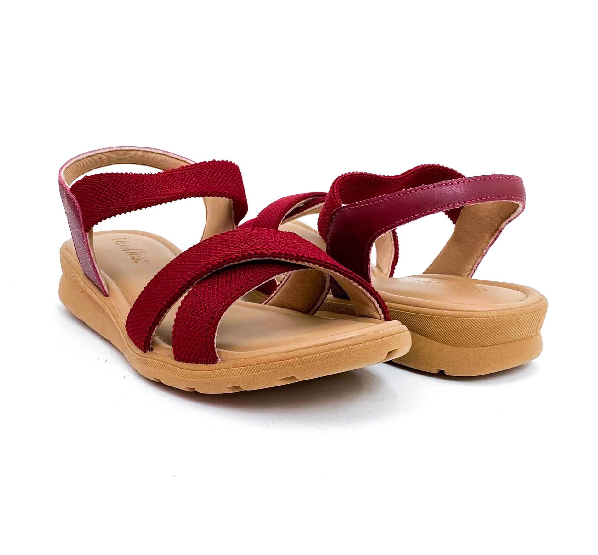 USAFLEX SANDALIA FEM Vermelho 4